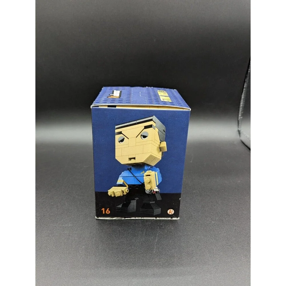 Kubros Mega Blox Star Trek Spock #16 & Worf #09 Sealed